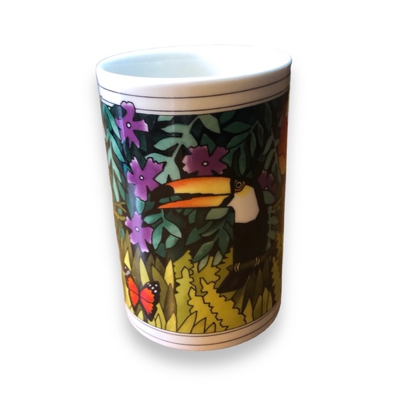 Dunoon Toucan Parrot Bird Burma By Ruth Boden Mug Coffee Tea Cup - Picture 3 of 5